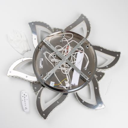 Brilagi - LED Stmívatelný přisazený lustr TWIST LED/180W/230V 3000-6500K + dálkové ovládání