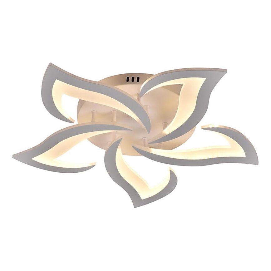 Brilagi - LED Stmívatelný přisazený lustr TWIST LED/55W/230V 3000-6500K bílá + dálkové ovládání