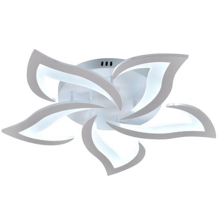 Brilagi - LED Stmívatelný přisazený lustr TWIST LED/55W/230V 3000-6500K bílá + dálkové ovládání