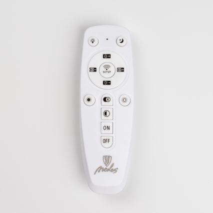 Brilagi - LED Stmívatelný přisazený lustr TWIST LED/65W/230V 3000-6500K černá + dálkové ovládání