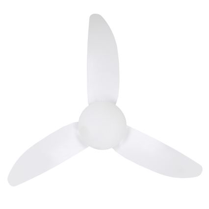 Brilagi - LED Stmívatelný stropní ventilátor LED/30W/230V 3000-6500K bílá + dálkové ovládání