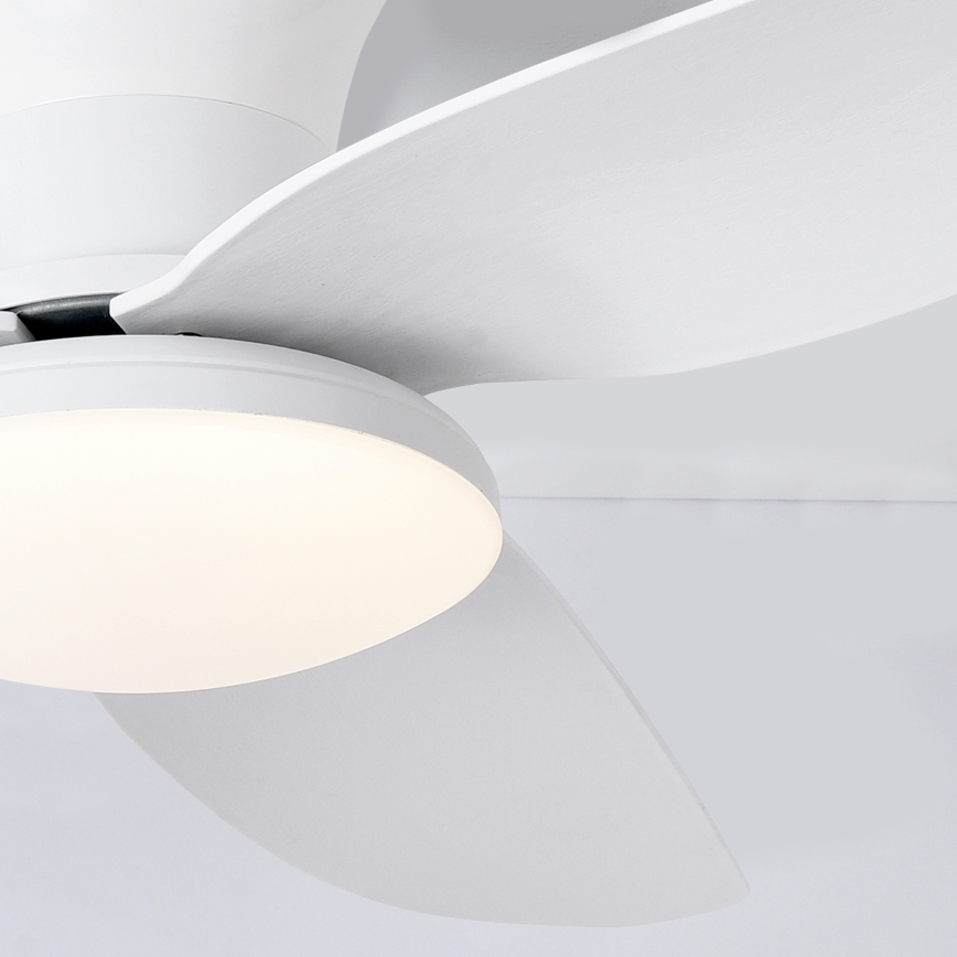 Brilagi - LED Stmívatelný stropní ventilátor LED/30W/230V 3000-6500K bílá + dálkové ovládání