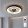Brilagi - LED Stmívatelný stropní ventilátor LED/34W/230V 3000-6500K pr. 46 cm hnědá + dálkové ovládání