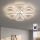Brilagi - LED Stmívatelný stropní ventilátor LED/38W/230V pr. 76 cm bílá + dálkové ovládání