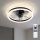 Brilagi - LED Stmívatelný stropní ventilátor LED/62W/230V 3000-6500K pr. 50 cm černá + dálkové ovládání