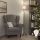 Brilagi - LED Stojací lampa CERIA 1xE27/20W/230V pr. 20,5 cm šedá/zlatá