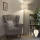 Brilagi - LED Stojací lampa CERIA 1xE27/20W/230V pr. 45 cm šedá/zlatá