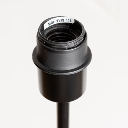 Brilagi - LED Stojací lampa CERIA 1xE27/40W/230V pr. 25 cm šedá/černá