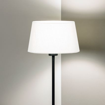 Brilagi - LED Stojací lampa CERIA 1xE27/40W/230V pr. 30 cm bílá/černá