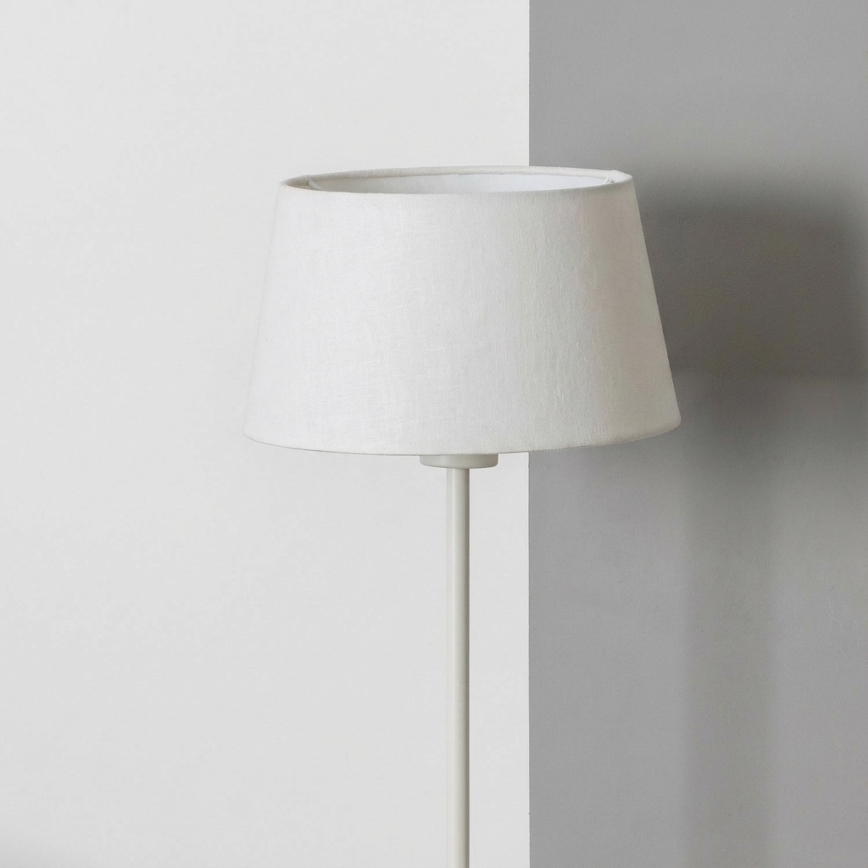 Brilagi - LED Stojací lampa CERIA 1xE27/40W/230V pr. 30 cm bílá