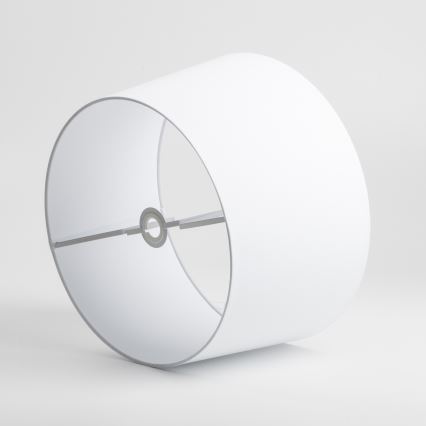 Brilagi - LED Stojací lampa CERIA 1xE27/40W/230V pr. 45 cm bílá/černá