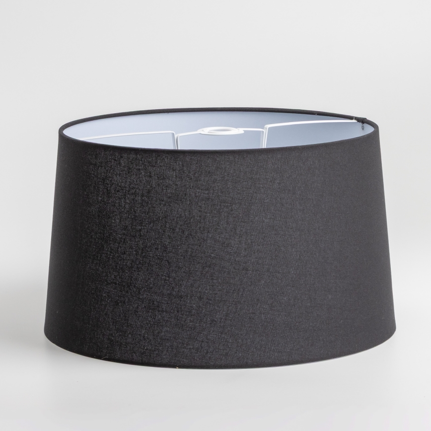 Brilagi - LED Stojací lampa CERIA 1xE27/40W/230V pr. 45 cm černá/bílá