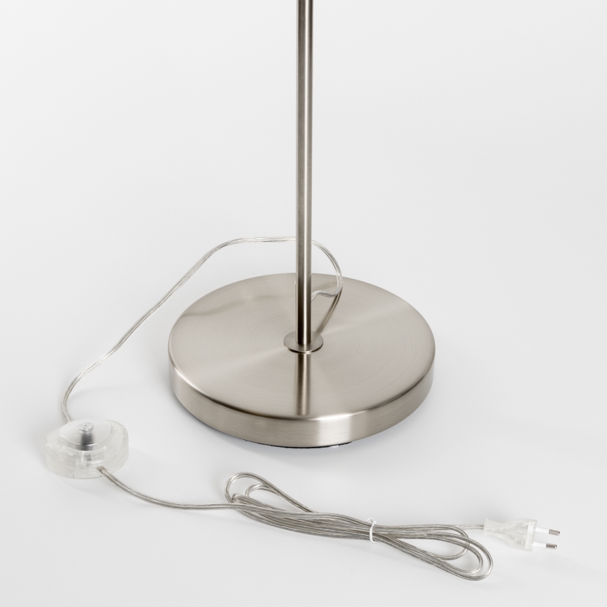 Brilagi - LED Stojací lampa CERIA 1xE27/40W/230V pr. 45 cm zelená/matný chrom