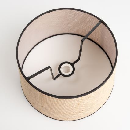 Brilagi - LED Stojací lampa CERIA 1xE27/60W/230V pr. 35 cm béžová