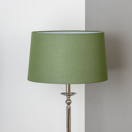 Brilagi - LED Stojací lampa CERIA 1xE27/60W/230V pr. 45 cm lesklý chrom/zelená