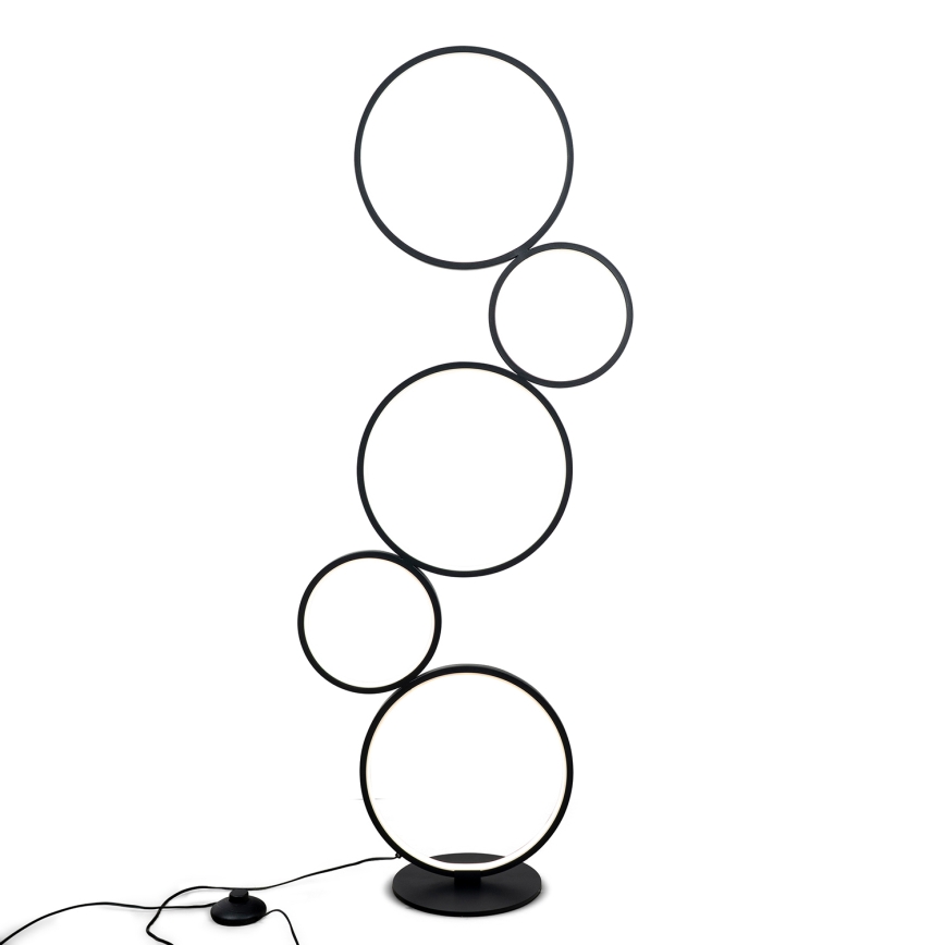 BRILAGI - LED Stojací lampa ECHO LED/36W/230V 4000K 110 cm černá