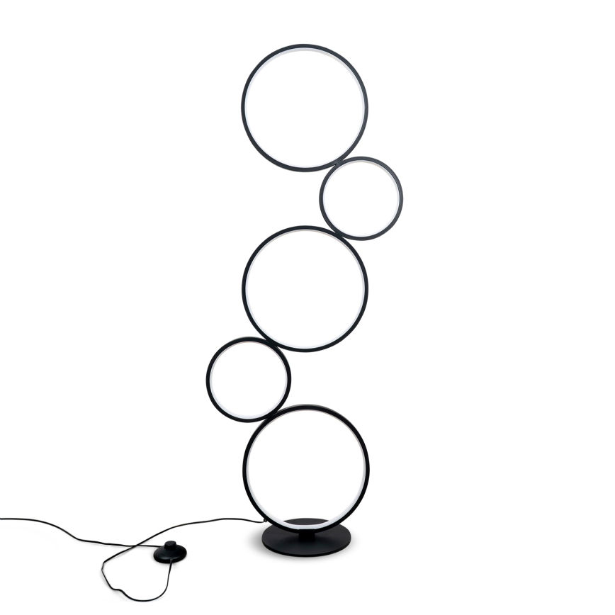 BRILAGI - LED Stojací lampa ECHO LED/36W/230V 4000K 110 cm černá