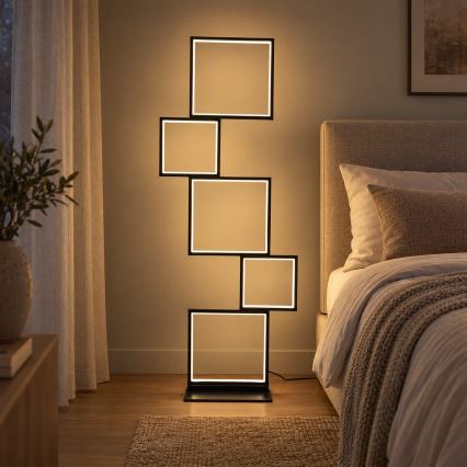 BRILAGI - LED Stojací lampa SHIFT LED/36W/230V 4000K 123 cm černá
