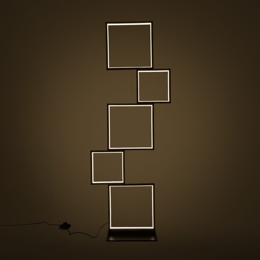 BRILAGI - LED Stojací lampa SHIFT LED/36W/230V 4000K 123 cm černá