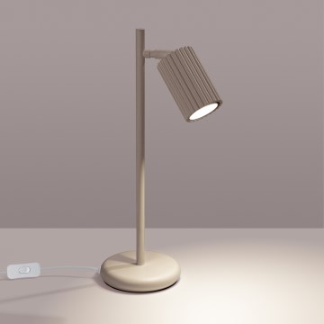 Brilagi - LED Stolní lampa CRESTO 1xGU10/10W/230V taupe