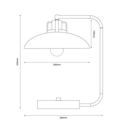 Brilagi - LED Stolní lampa FLAMENGO 1xE27/60W/230V béžová