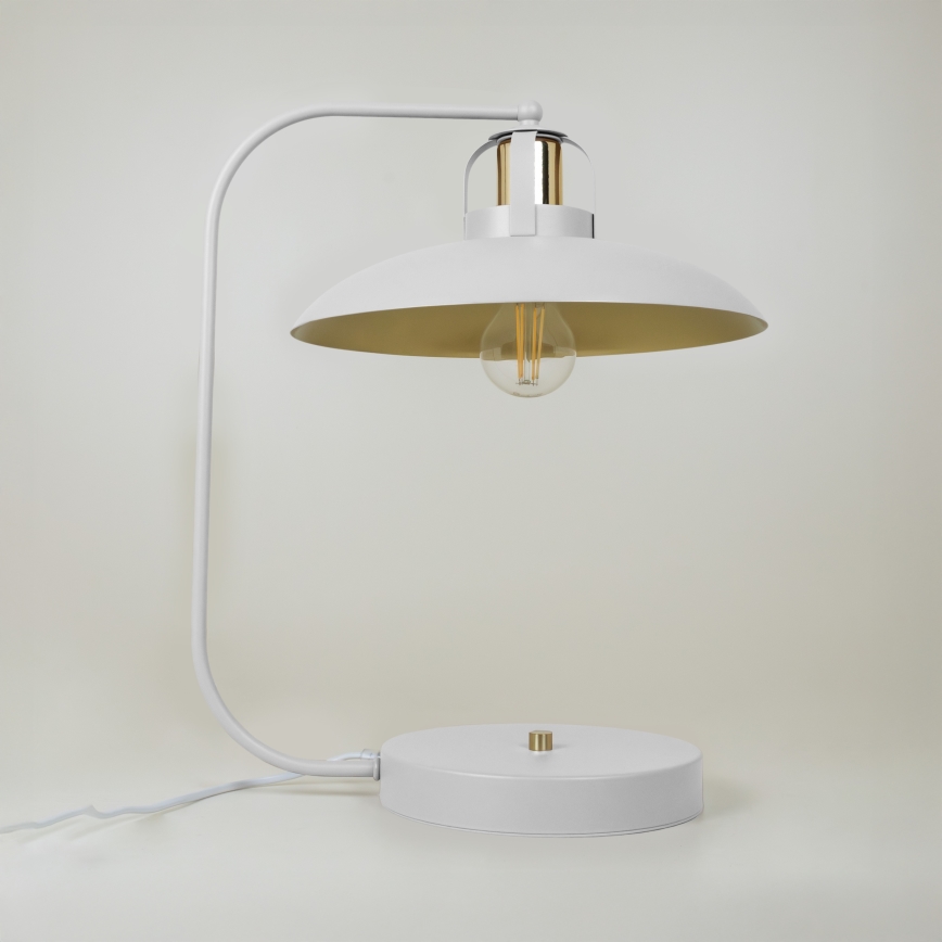 Brilagi - LED Stolní lampa FLAMENGO 1xE27/60W/230V bílá