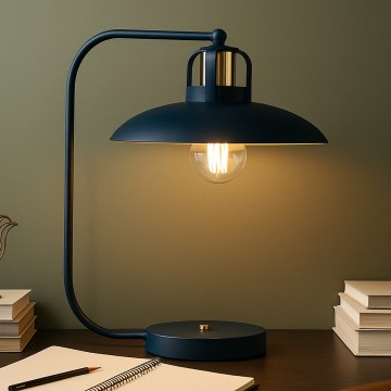 Brilagi - LED Stolní lampa FLAMENGO 1xE27/60W/230V modrá