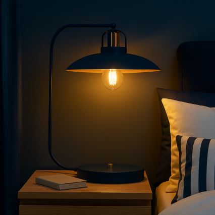 Brilagi - LED Stolní lampa FLAMENGO 1xE27/60W/230V modrá