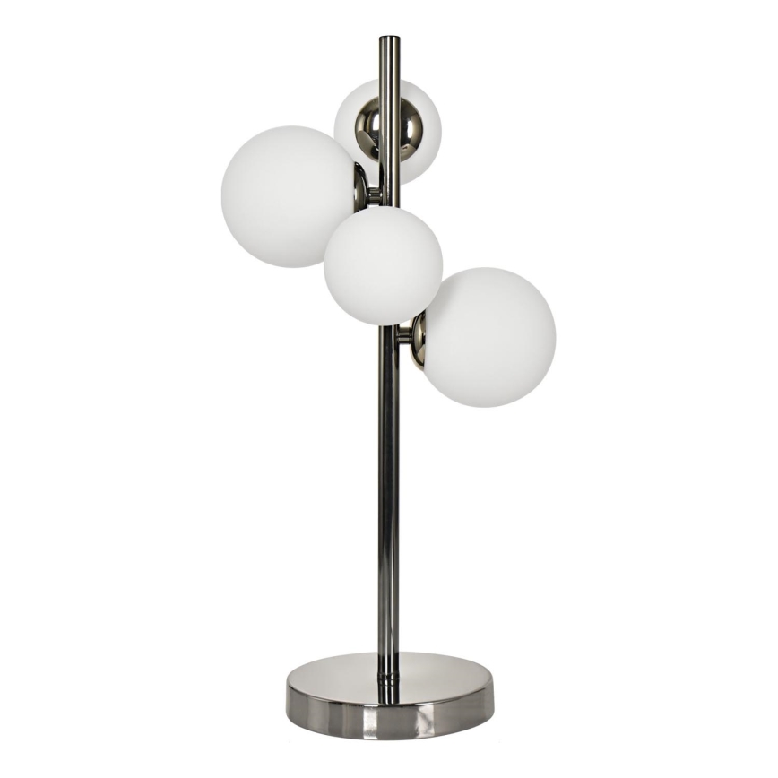 Brilagi - LED Stolní lampa MILLA 4xG9/3W/230V lesklý chrom/bílá