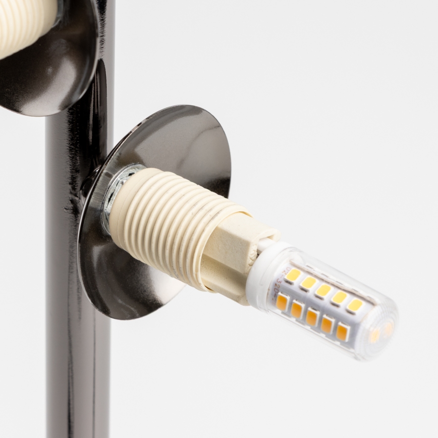 Brilagi - LED Stolní lampa MILLA 4xG9/3W/230V lesklý chrom/bílá