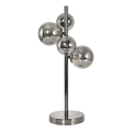 Brilagi - LED Stolní lampa MILLA 4xG9/3W/230V lesklý chrom/kouřová