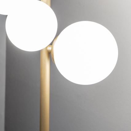 Brilagi - LED Stolní lampa MILLA 4xG9/3W/230V zlatá/bílá