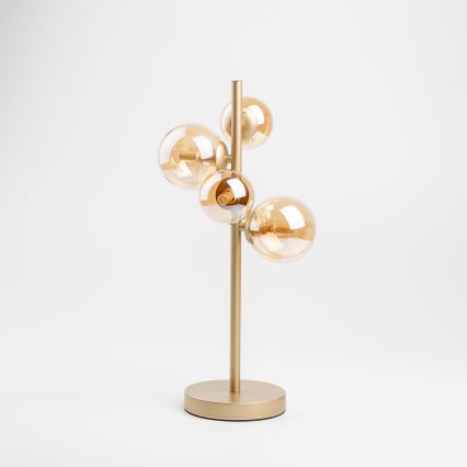 Brilagi - LED Stolní lampa MILLA 4xG9/3W/230V zlatá