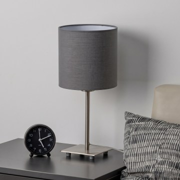 Brilagi - LED Stolní lampa NUBILA 1xE27/60W/230V antracit
