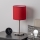 Brilagi - LED Stolní lampa NUBILA 1xE27/60W/230V červená