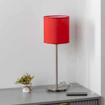 Brilagi - LED Stolní lampa NUBILA 1xE27/60W/230V červená