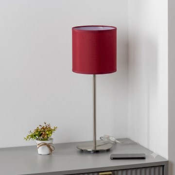 Brilagi - LED Stolní lampa NUBILA 1xE27/60W/230V pompejská červená