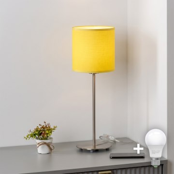Brilagi - LED Stolní lampa NUBILA 1xE27/60W/230V žlutá
