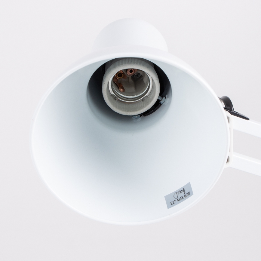 Brilagi - LED Stolní lampa ROMERO 1xE27/10W/230V bílá