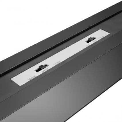 Brilagi - LED Stropní přisazené svítidlo FULLDAY LED/30/40/50W/230V 2700/4000/6000K 150 cm UGR19 černá