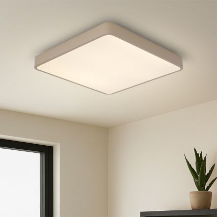 Brilagi - LED Stropní svítidlo POOL SQUARE LED/36W/230V 3000/4000/6000K 40x40 cm béžová