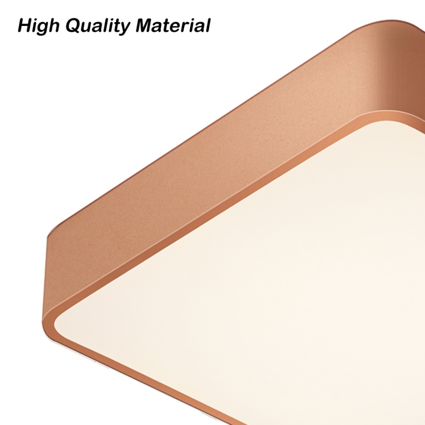 BRILAGI - LED Stropní svítidlo POOL SQUARE LED/48W/230V 3000/4000/6000K 50x50 cm měděná