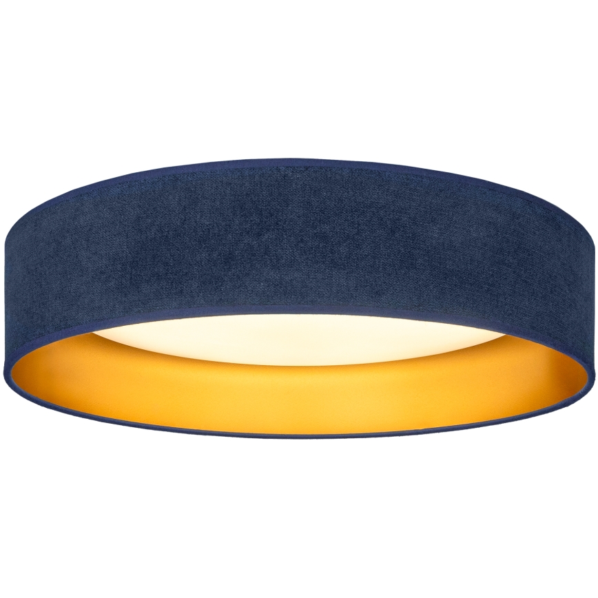 BRILAGI - LED Stropní svítidlo VELVET SIMPLE LED/24W/230V 3000K pr. 45 cm modrá/zlatá