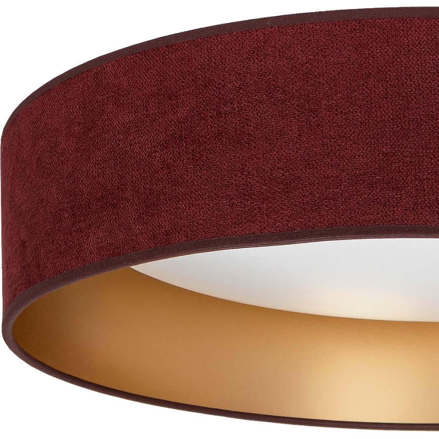 BRILAGI - LED Stropní svítidlo VELVET SIMPLE LED/24W/230V 3000K pr. 45 cm vínová/zlatá