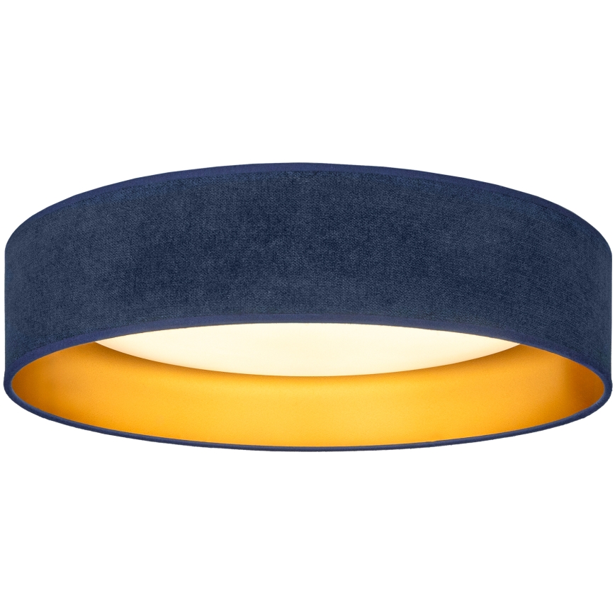 BRILAGI - LED Stropní svítidlo VELVET SIMPLE LED/36W/230V 3000K pr. 55 cm modrá/zlatá