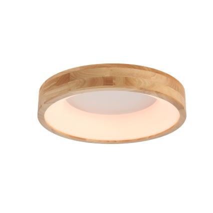 Brilagi - LED Stropní svítidlo FALCON WOOD LED/30W/230V 3000/4000/6000K pr. 45 cm dřevo