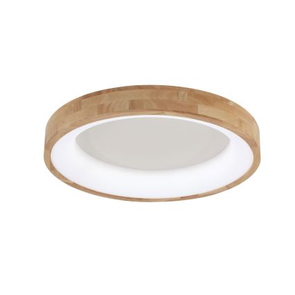 Brilagi - LED Stropní svítidlo FALCON WOOD LED/40W/230V 3000/4000/6000K pr. 60 cm dřevo