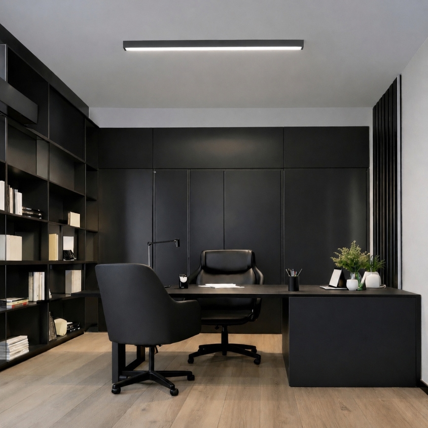 Brilagi - LED Stropní přisazené závěsné svítidlo SYNODICO LED/30W/230V 4000K antracit
