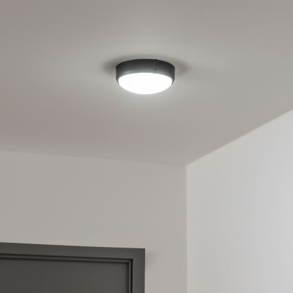 Brilagi - LED Stropní průmyslové svítidlo SIMA LED/12W/230V IP65 černá