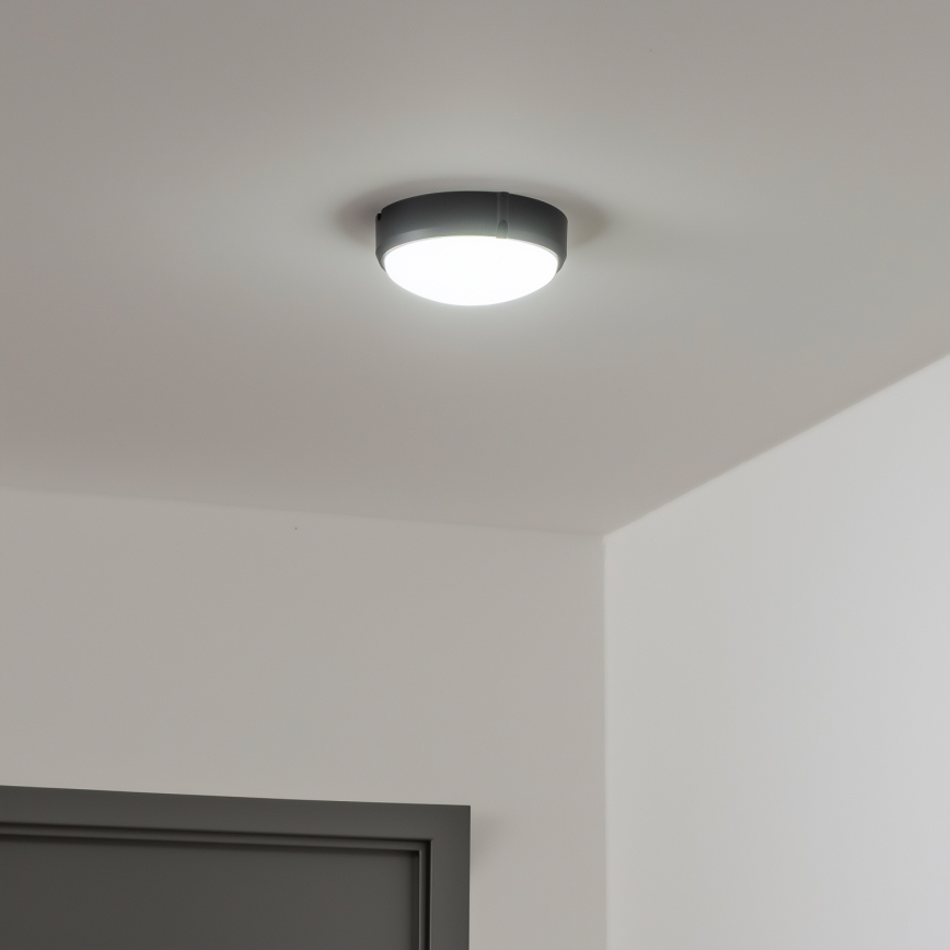 Brilagi - LED Stropní průmyslové svítidlo SIMA LED/12W/230V IP65 černá